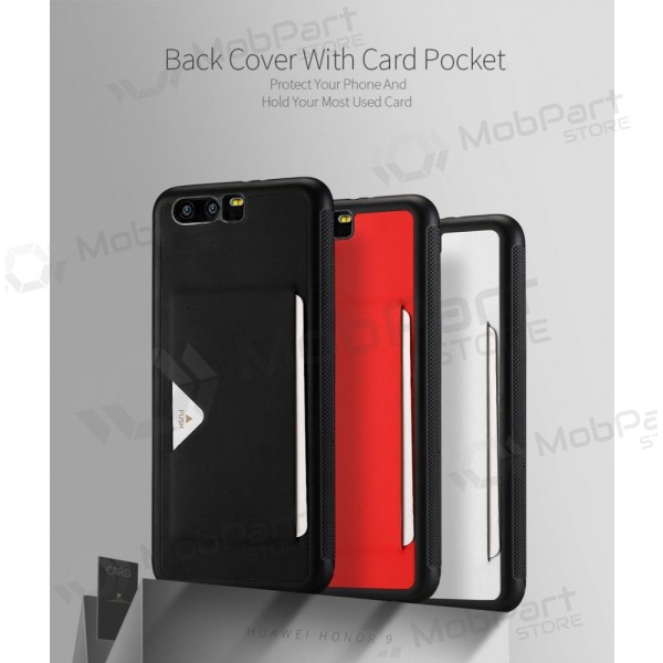 Apple iPhone XS maciņš - Dux Ducis Pocard (melns)