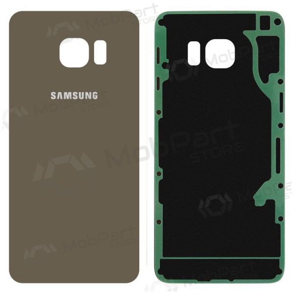 Samsung G928F Galaxy S6 Edge Plus aizmugurējais baterijas vāciņš (zelta)