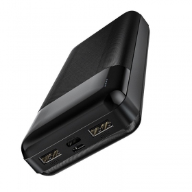 Ārējā baterija Power Bank Hoco J72A 20000mAh melna