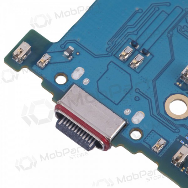 Lanksčioji šleife Samsung G556 Xcover 7 5G su įkrovimo kontaktu, mikrofonu oriģināls (service pack)