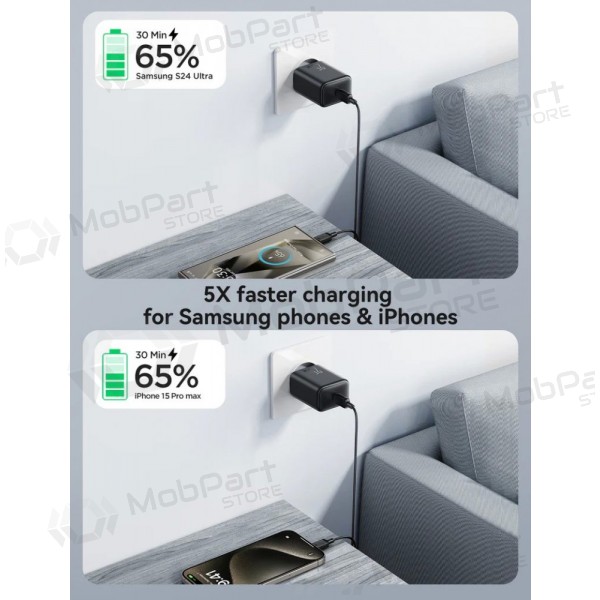 Lādētājs Joyroom JR-TCF23 USB-C 25W melns