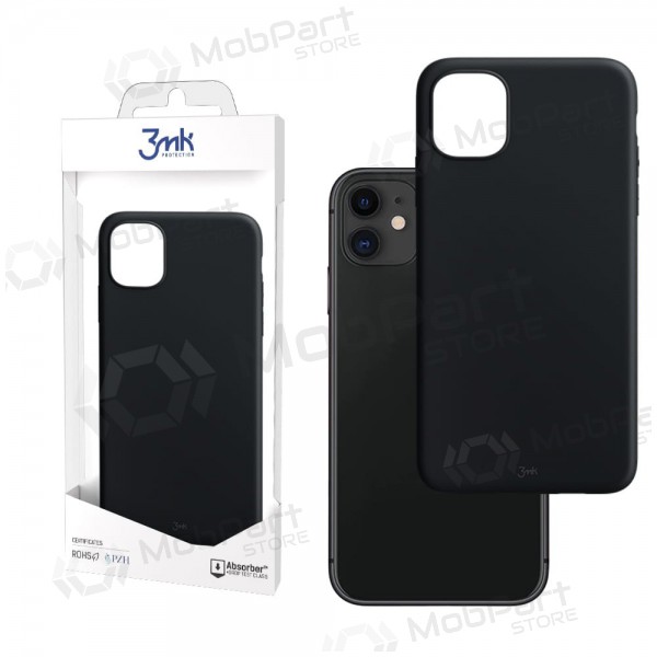 Apple iPhone 15 Plus maciņš - 3MK Matt Case (melns)