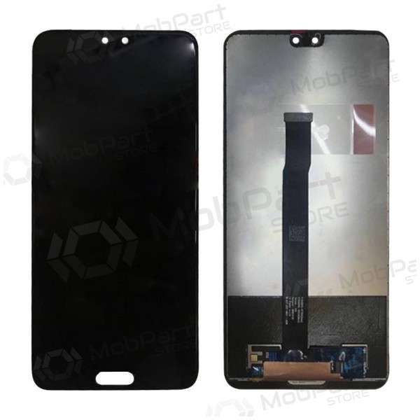 Huawei P20 ekrāns (melns) - Premium