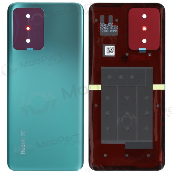 Xiaomi Redmi Note 12 5G aizmugurējais baterijas vāciņš (zaļš)