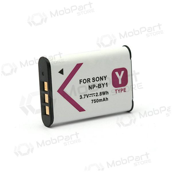 SONY NP-BY1 750mAh fotokameras baterija / akumulators SONY NP-BY1 750mAh fotokameras baterija / akumulators