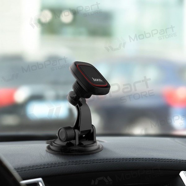Automobilinis Universāls telefono laikiklis Hoco CA28, tvirtinamas ant prietaisų skydelio, magnetinis, melns