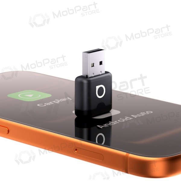 Bezvadu CarPlay / Android Auto adapteris Ottocast Mini Aura CA530-T melns