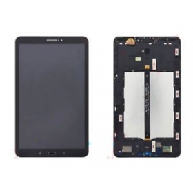 Samsung SM-T580 / T585 Tab A 10.1 (2016) ekrāns (melns) (lietots Grade A, oriģināls)