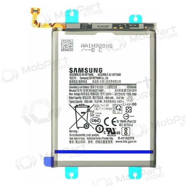 Samsung A047, A12, A12s, A13, A13 5G, A21s, M12 akumulators, baterija (oriģināls)