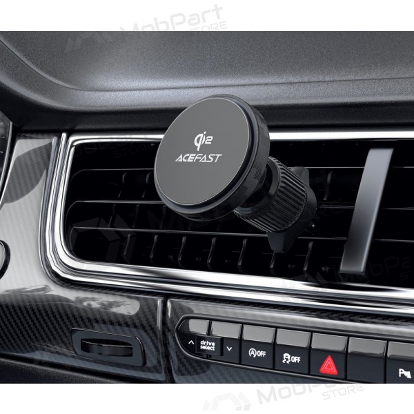 Automobilinis laikiklis-lādētājs Acefast D33 MagSafe 15W melns