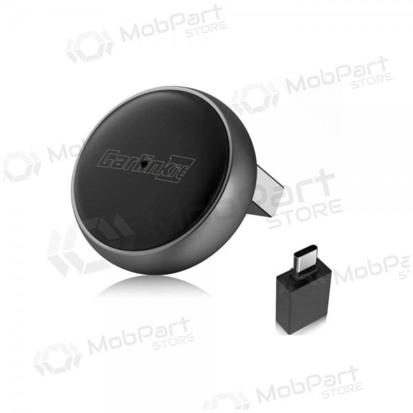 CarPlay adapteris Carlinkit Mini Ultra3 bezvadu Android Auto melns
