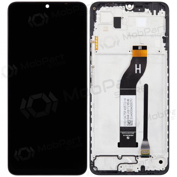 Xiaomi Redmi 13C / Poco C65 ekrāns (melns) (ar rāmīti) (oriģināls) Xiaomi Redmi 13C / Poco C65 ekrāns (melns) (ar rāmīti) (oriģināls)