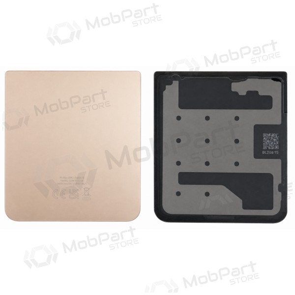 Samsung Galaxy Z Flip4 5G aizmugurējais apakšējais vāks (rozā zelts) (oriģināls)