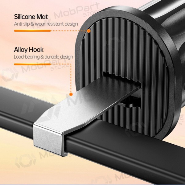 Tālruņa turētājs automobiļiem Awei X52 Magnetic (air vent) melns
