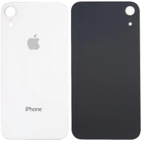 Apple iPhone XR aizmugurējais vāciņš (balts)