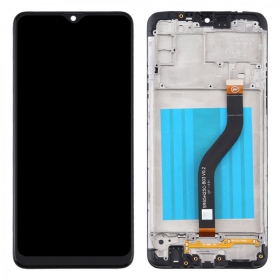 Samsung Galaxy A20s ekrāns (ar rāmīti) (oriģināls)