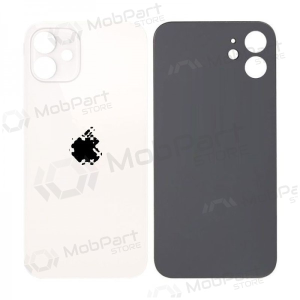 Apple iPhone 12 aizmugurējais vāciņš (balts)