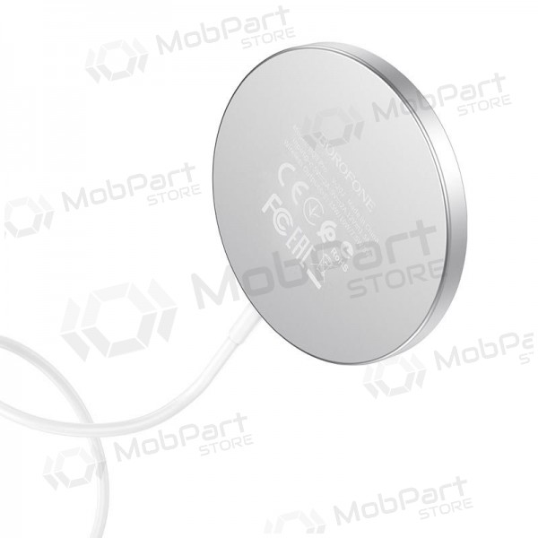 Lādētājs bezvadu Borofone BQ9 Pro Original Magnetic (10W) (sudraba)