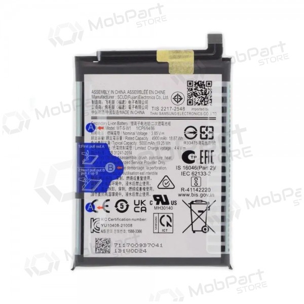 Samsung Galaxy A14 5G baterija, akumuliatorius (oriģināls) Samsung Galaxy A14 5G baterija, akumuliatorius (oriģināls)