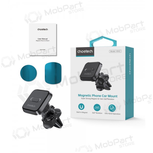 Tālruņa turētājs automobiļiem Choetech H042 melns