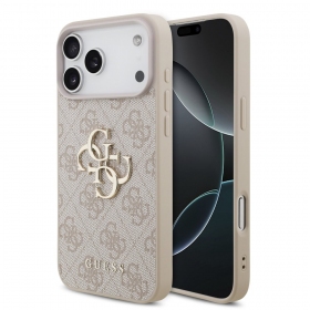 Apple iPhone 17 Pro Max maciņš - Guess PU 4G Metal Logo