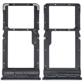 Xiaomi Poco X3, X3 NFC, X3 Pro SIM kartes turētājs (melns) (oriģināls)