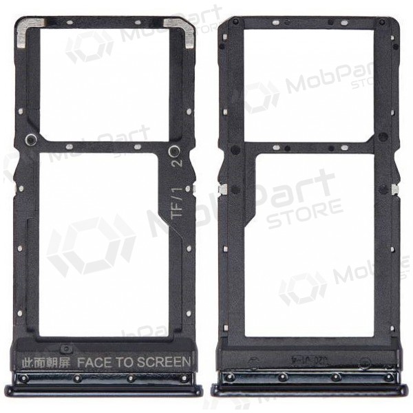 Xiaomi Poco X3, X3 NFC, X3 Pro SIM kartes turētājs (melns) (oriģināls)