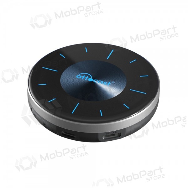 Bezvadu CarPlay / Android Auto adapteris Ottocast OttoAiBox P3 PCS46 melns