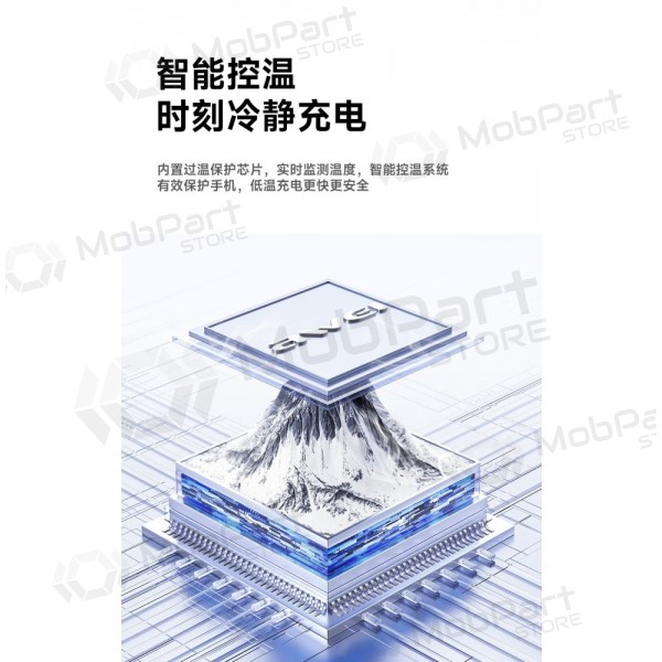 Lādētājs Awei C15T-EU 2xUSB-A 10W + USB to USB-C cable balts
