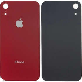 Apple iPhone XR aizmugurējais baterijas vāciņš (sarkans) (bigger hole for camera)