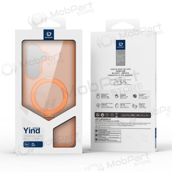 Samsung Galaxy S26 maciņš - Dux Ducis Yind MagSafe (oranžs)