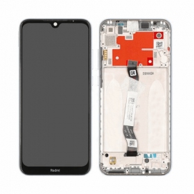 Xiaomi Redmi Note 8T ekrāns (balts) (ar rāmīti) (service pack) (oriģināls)