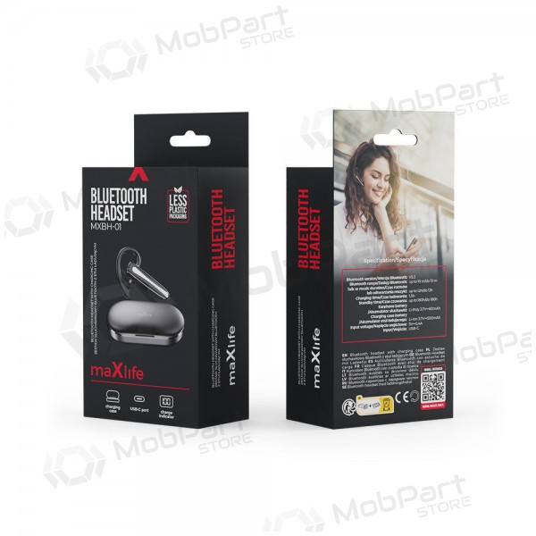 Bezvadu brīvroku aprīkojums Maxlife MXBH-01