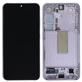 Samsung Galaxy S23 ekrāns (levandos) (ar rāmīti) (oriģināls)