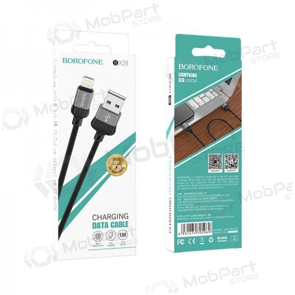 USB kabelis BOROFONE BX28 Dignity 