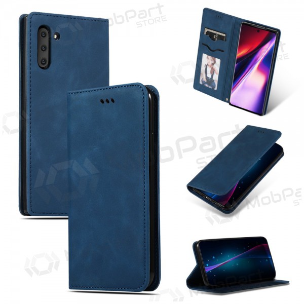Apple iPhone 13 maciņš - Business Style - (tumši zils)