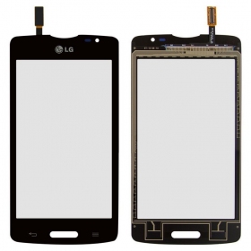 LG L80 Dual D380 skārienjūtīgais ekrāns / panelis (melns)