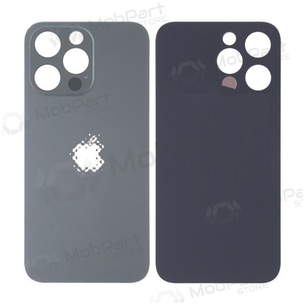 Apple iPhone 13 Pro aizmugurējais baterijas vāciņš (Graphite) (bigger hole for camera) Apple iPhone 13 Pro aizmugurējais baterijas vāciņš (Graphite) (bigger hole for camera)