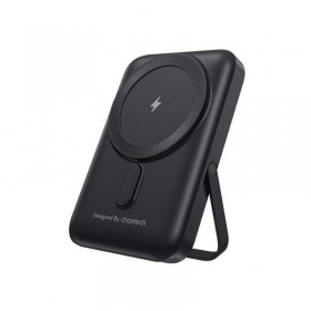 Ārējā baterija Power Bank Choetech B743 15W Magsafe 10000mAh melna