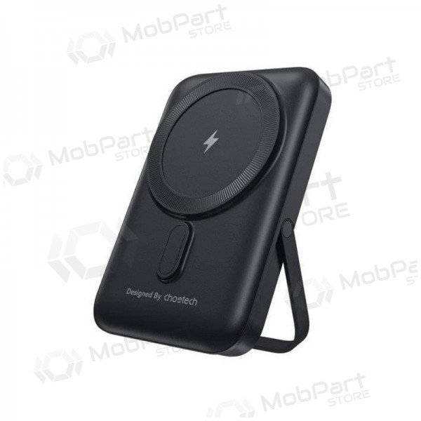 Ārējā baterija Power Bank Choetech B743 15W Magsafe 10000mAh melna