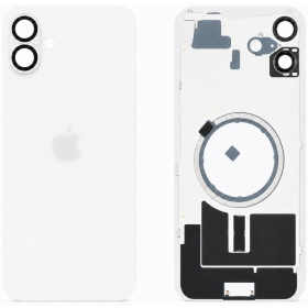 Apple iPhone 16 Plus aizmugurējais vāciņš (balts) - Premium