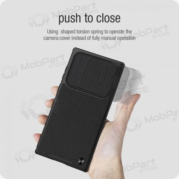 Xiaomi Redmi Note 12 Pro 5G / Poco X5 Pro vāciņš „Nillkin Textured Case“ (melns)
