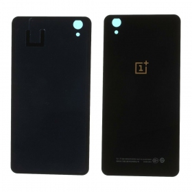 OnePlus X aizmugurējais baterijas vāciņš (melns Ceramic) (lietots grade B, oriģināls)