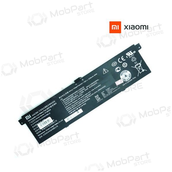 XIAOMI R13B02W, R13B01W, 5230mAh klēpjdatoru akumulators - PREMIUM XIAOMI R13B02W, R13B01W, 5230mAh klēpjdatoru akumulators - PREMIUM