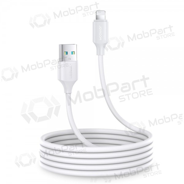 USB kabelis Joyroom S-UL012A9 USB to Lightning 2.4A 2.0m balts