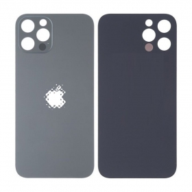 Apple iPhone 13 Pro Max aizmugurējais baterijas vāciņš (Graphite) (bigger hole for camera)