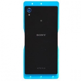 Sony Xperia M4 Aqua E2303 / Xperia M4 Aqua E2306 / Xperia M4 Aqua E2353 aizmugurējais baterijas vāciņš (melns) (lietots grade A, oriģināls)