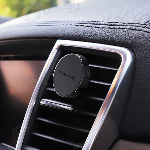 Automobilinis Universāls telefono laikiklis Borofone BH8, tvirtinamas ant prietaisų skydelio, magnetinis, melns