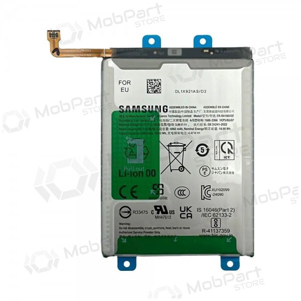 Samsung Galaxy A16 baterija, akumuliatorius (oriģināls) Samsung Galaxy A16 baterija, akumuliatorius (oriģināls)