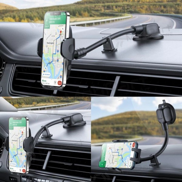 Tālruņa turētājs automobiļiem Joyroom JR-ZS259 (windshield) melns